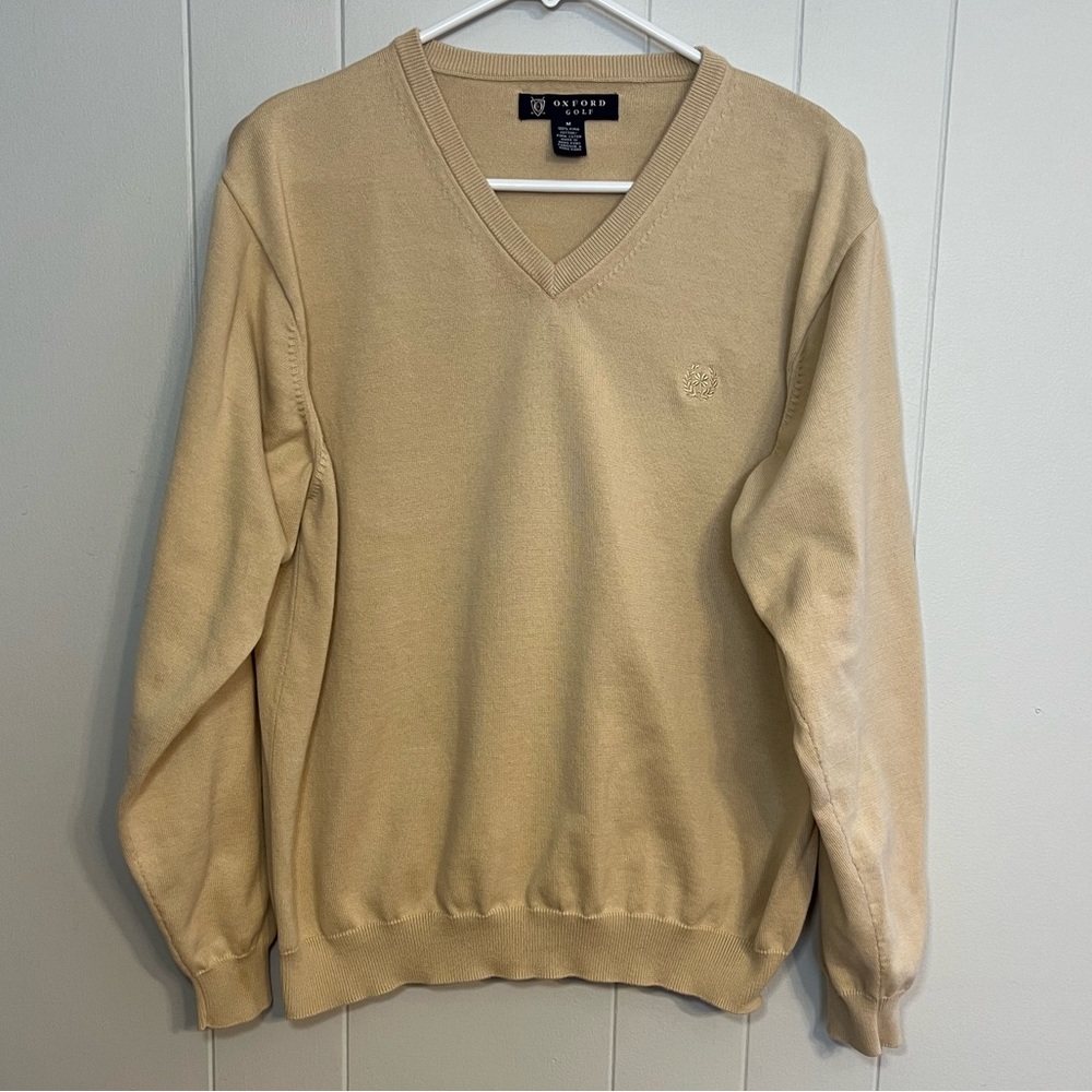 Oxford, golf‎ V-neck sweater size M